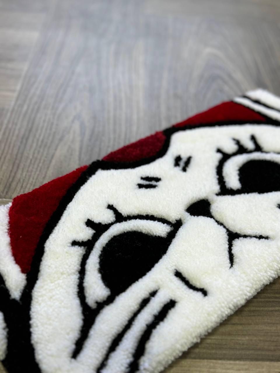 Keyboard tufted keyboard rug keyboard rest Custom rug keyboard turbo granny fuzzy desk carpet turbo cat rug cute rug lucky cat cool rugs