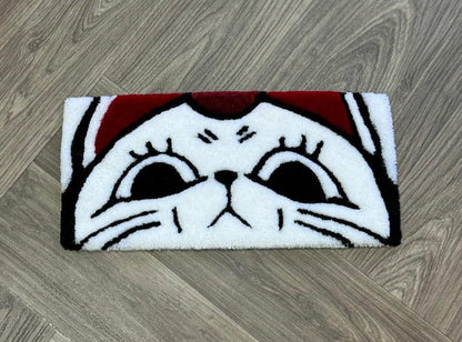 Keyboard tufted keyboard rug keyboard rest Custom rug keyboard turbo granny fuzzy desk carpet turbo cat rug cute rug lucky cat cool rugs