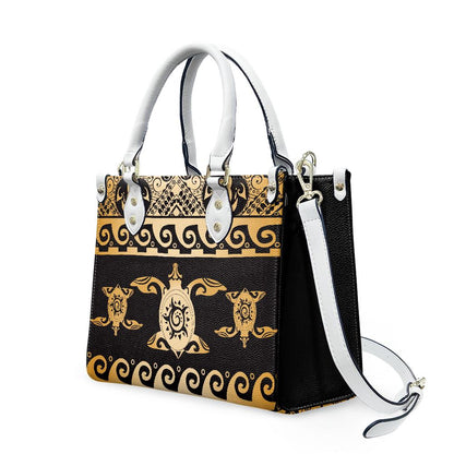 Ladies PU handbag With Sea Turtles, Women's Shoulder Bag, Everyday handbag, Ladies Work Bag, Elegant Handbag, Versatile Bag