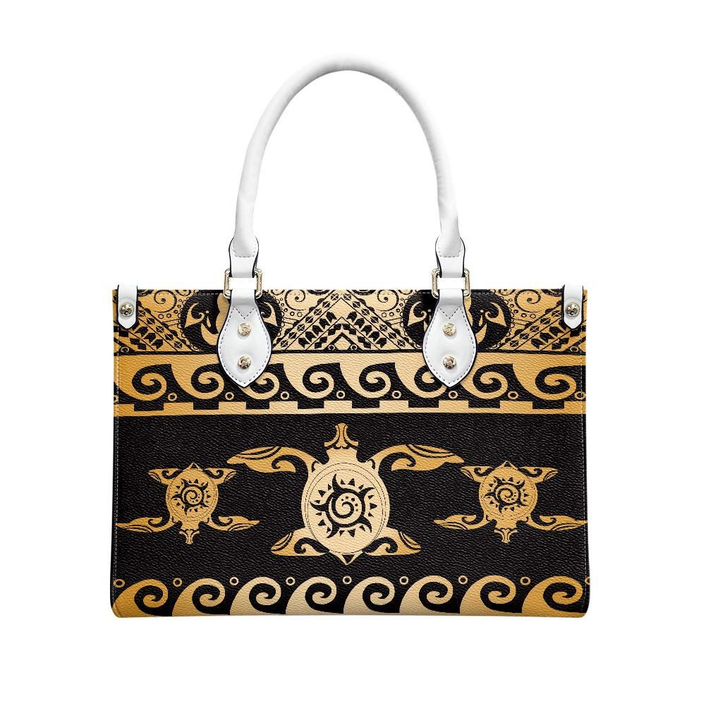 Ladies PU handbag With Sea Turtles, Women's Shoulder Bag, Everyday handbag, Ladies Work Bag, Elegant Handbag, Versatile Bag