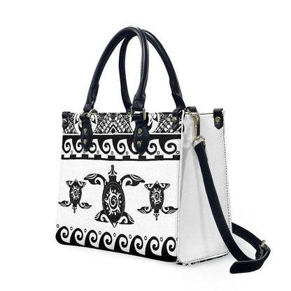 Ladies PU handbag With Sea Turtles, PU Handbag, Women's Shoulder Bag, Shoulder Bag, Ladies Work Bag, Elegant Handbag, Versatile Bag