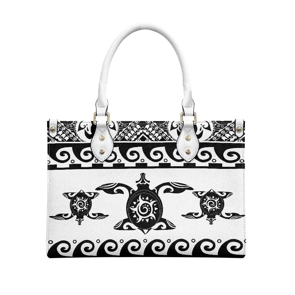 Ladies PU handbag With Sea Turtles, PU Handbag, Women's Shoulder Bag, Shoulder Bag, Ladies Work Bag, Elegant Handbag, Versatile Bag