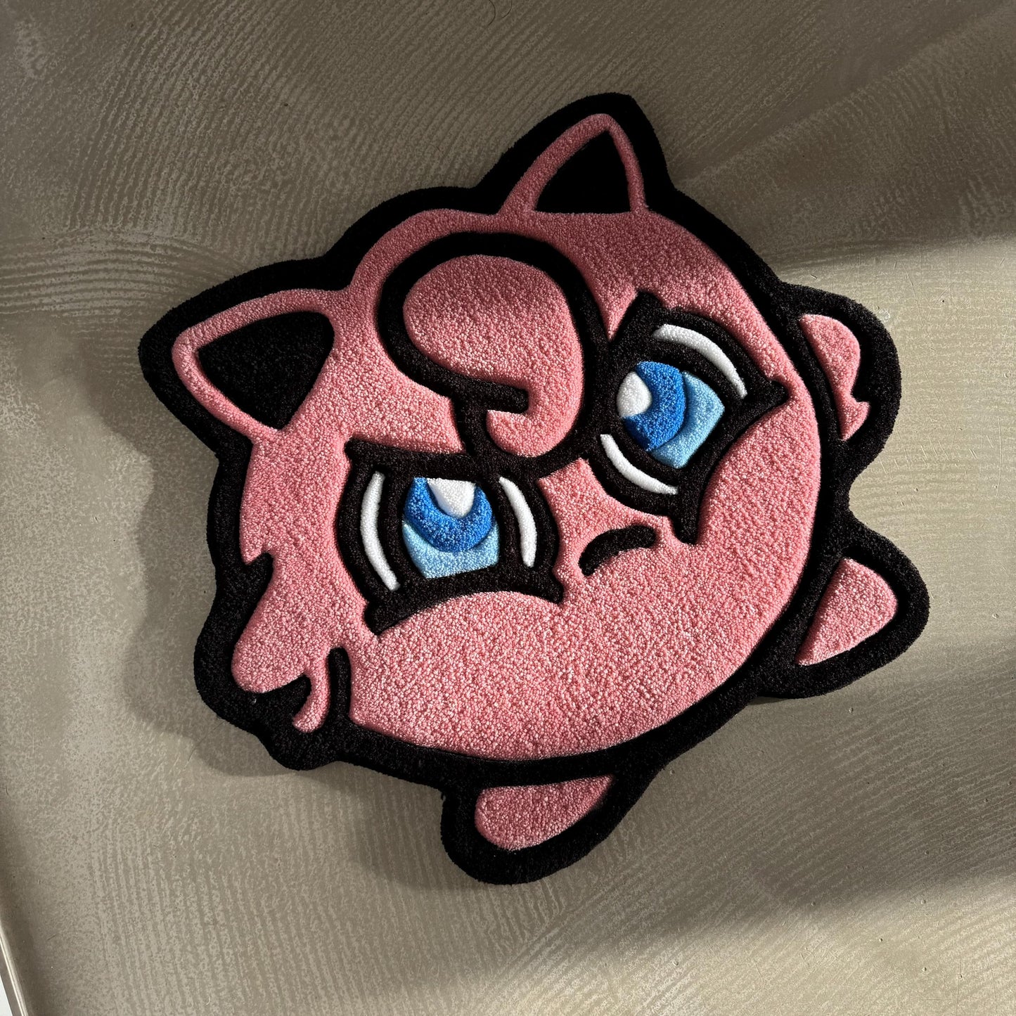 Pink Cute Handmade Tufted Rug - Perfect Gift for Kids, Friends and Cartoon Fans