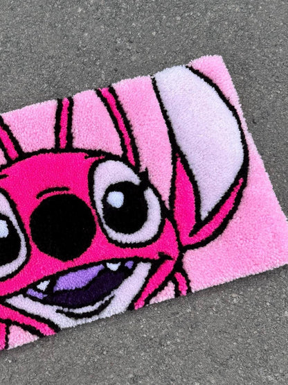 Cartoon keyboard rug Angel