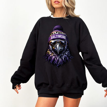 Baltimore Football Retro Shirt, Baltimore Football Sweatshirt, Game Day Shirt, Sundays Baltimore Football Shirt, Game Day Shirt