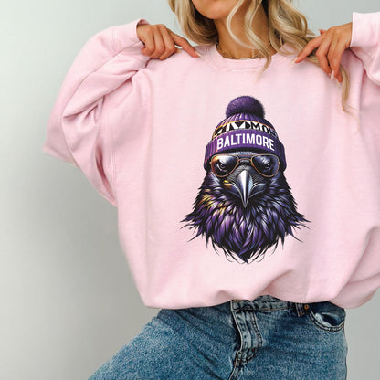 Baltimore Football Retro Shirt, Baltimore Football Sweatshirt, Game Day Shirt, Sundays Baltimore Football Shirt, Game Day Shirt