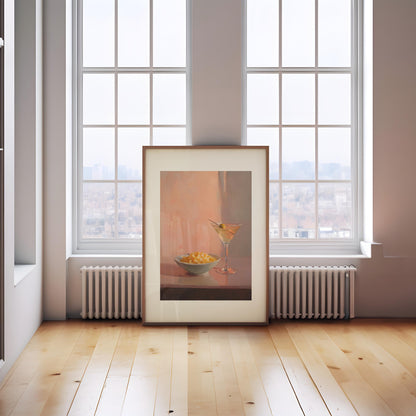 Dirty Martini & Mac and Cheese Art Print: Quirky Kitchen Decor