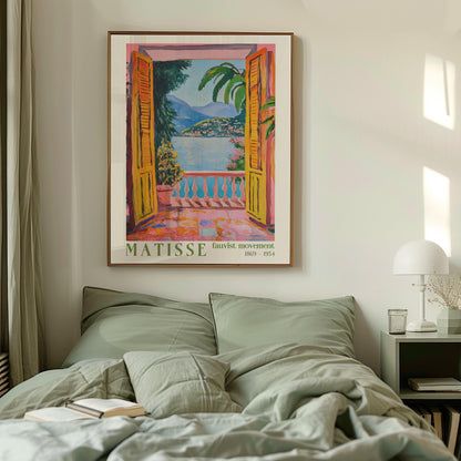 Henri Matisse Exhibition Print: Fauvism Style, Mediterranean Wall Art