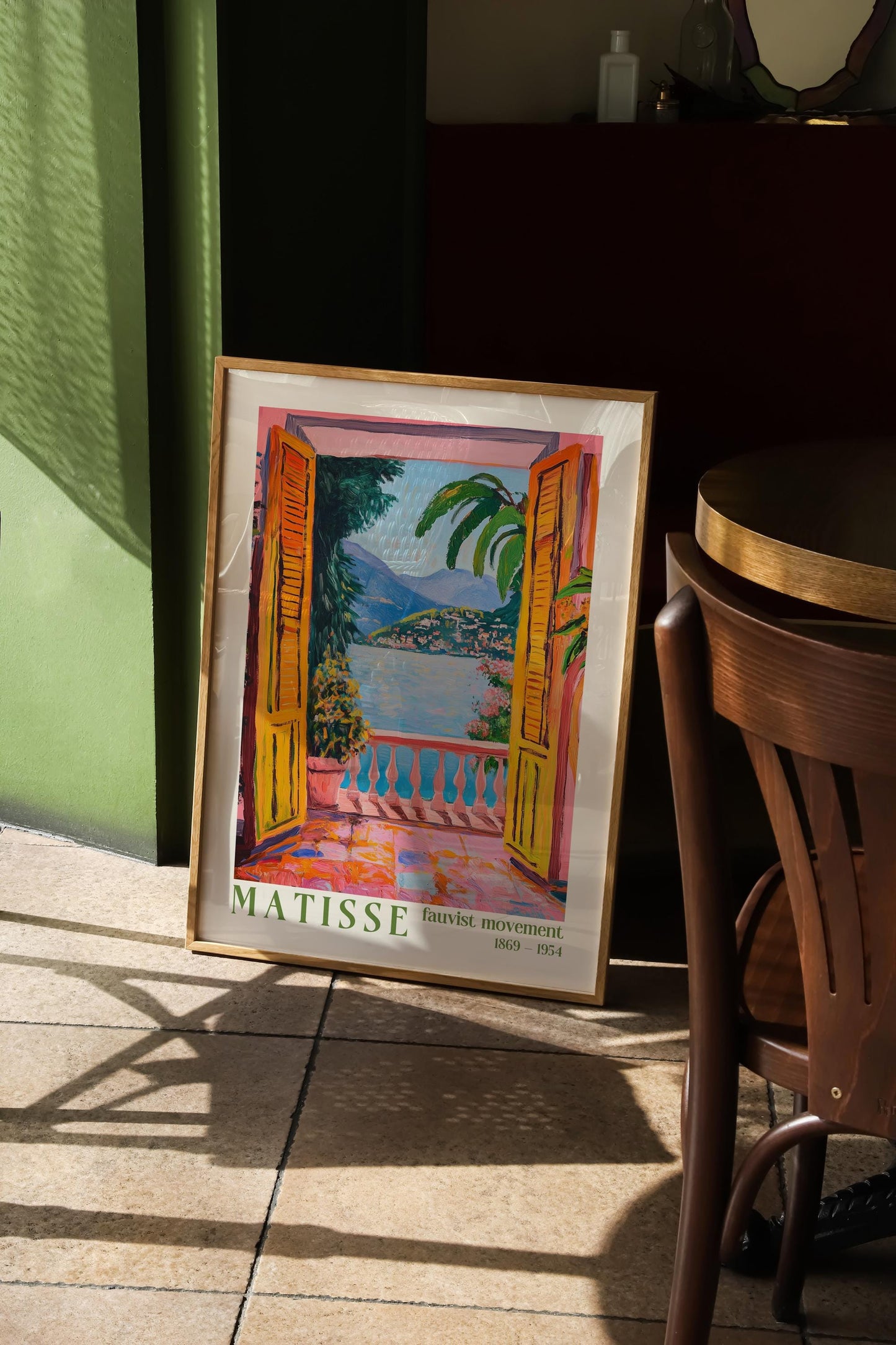 Henri Matisse Exhibition Print: Fauvism Style, Mediterranean Wall Art