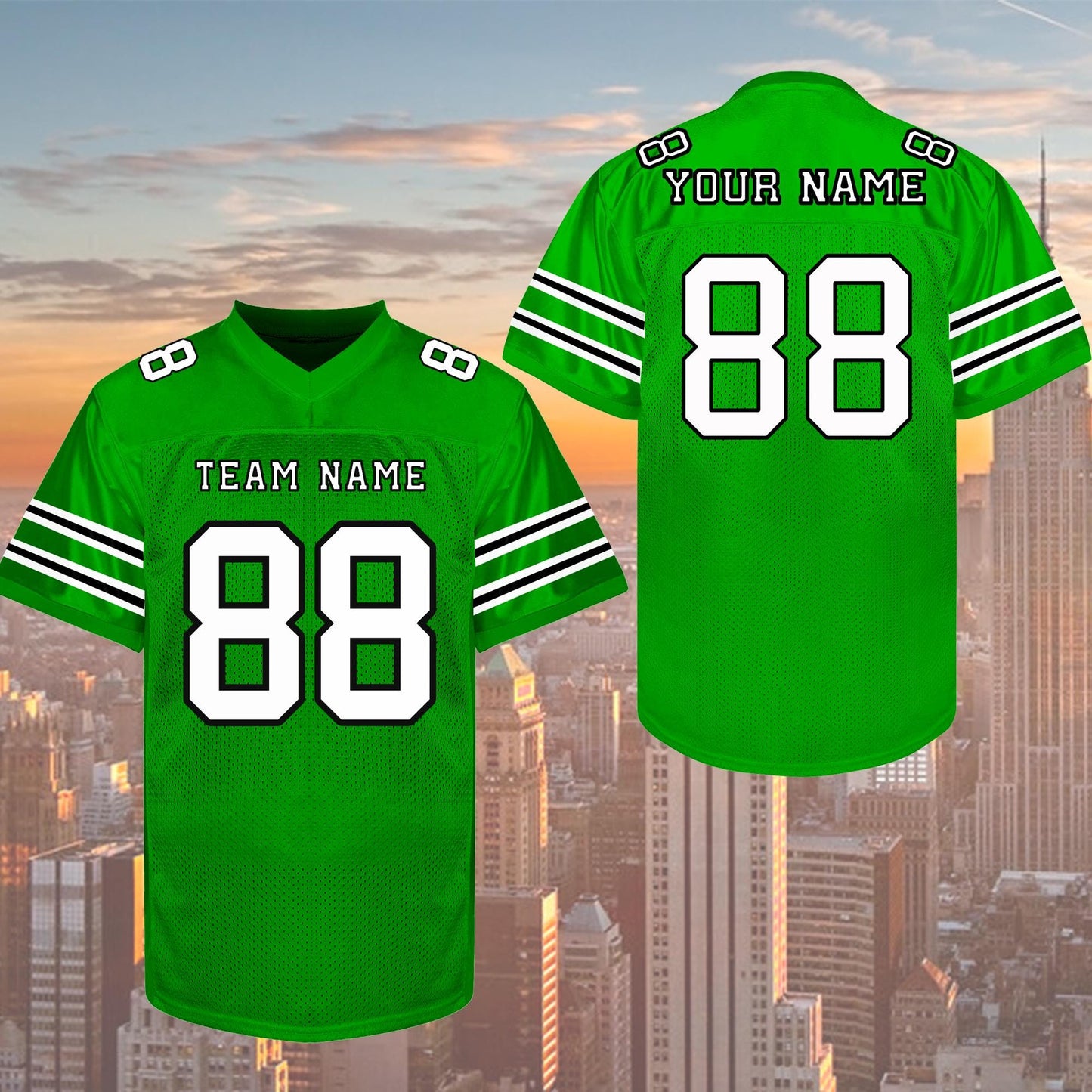 Custom Football Jersey  Stitched Name Number Logo, Personalized football Shirts Team Uniform Couple Wedding Jerseys for Men Women Kids  Fan