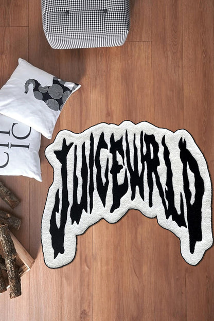 juice wrld album cover,Goodbye & Good Riddance Album Cover Poster rug, Juice World 999 rug, 999 Car Rug,Custom Rug,car shaped rug,custom rug