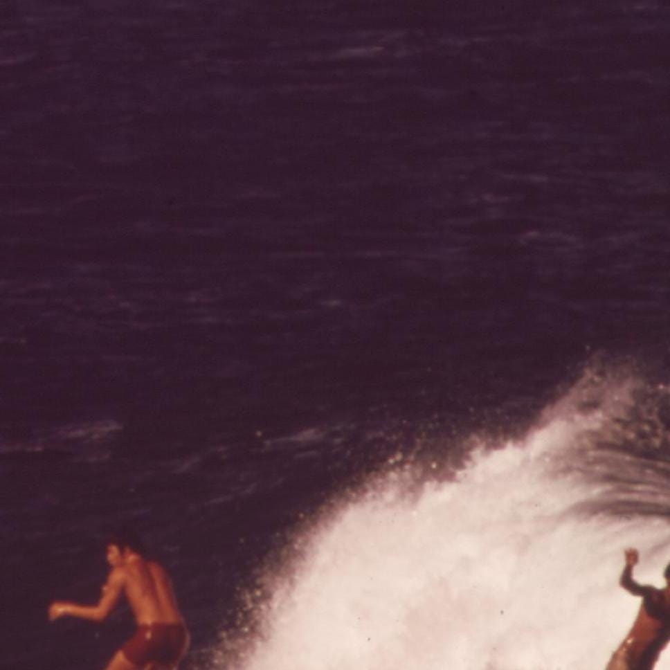 Retro Surfing Poster Surfer Wall Art Fine Art Photography Surf Magazine Print Coastal Cowgirl Wall Decor California Coast Art Beachy Poster