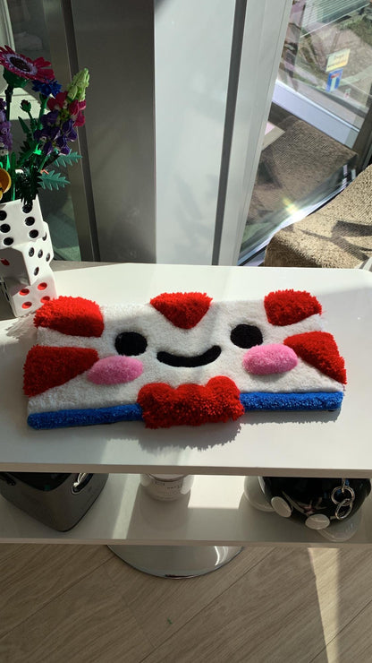 Rug tufted custom keyboard coaster