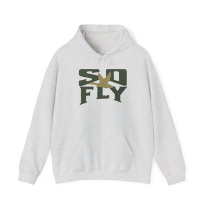 So Fly Duck Hunter Hoodie: Unisex Hunting Season Pullover