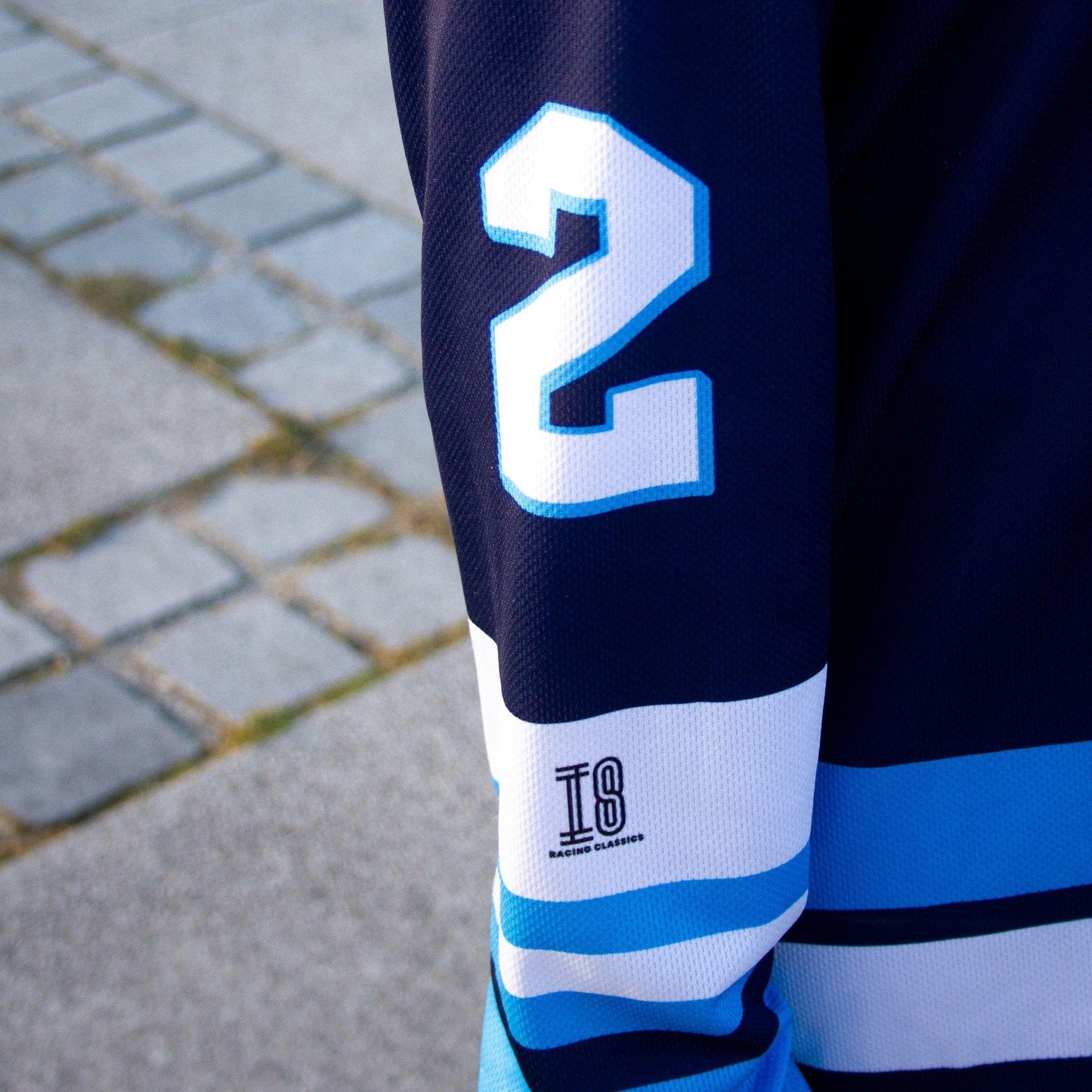 Motorsport-Inspired Oversized Unisex Hockey Jersey: Unisex Racing #2 Fan Apparel