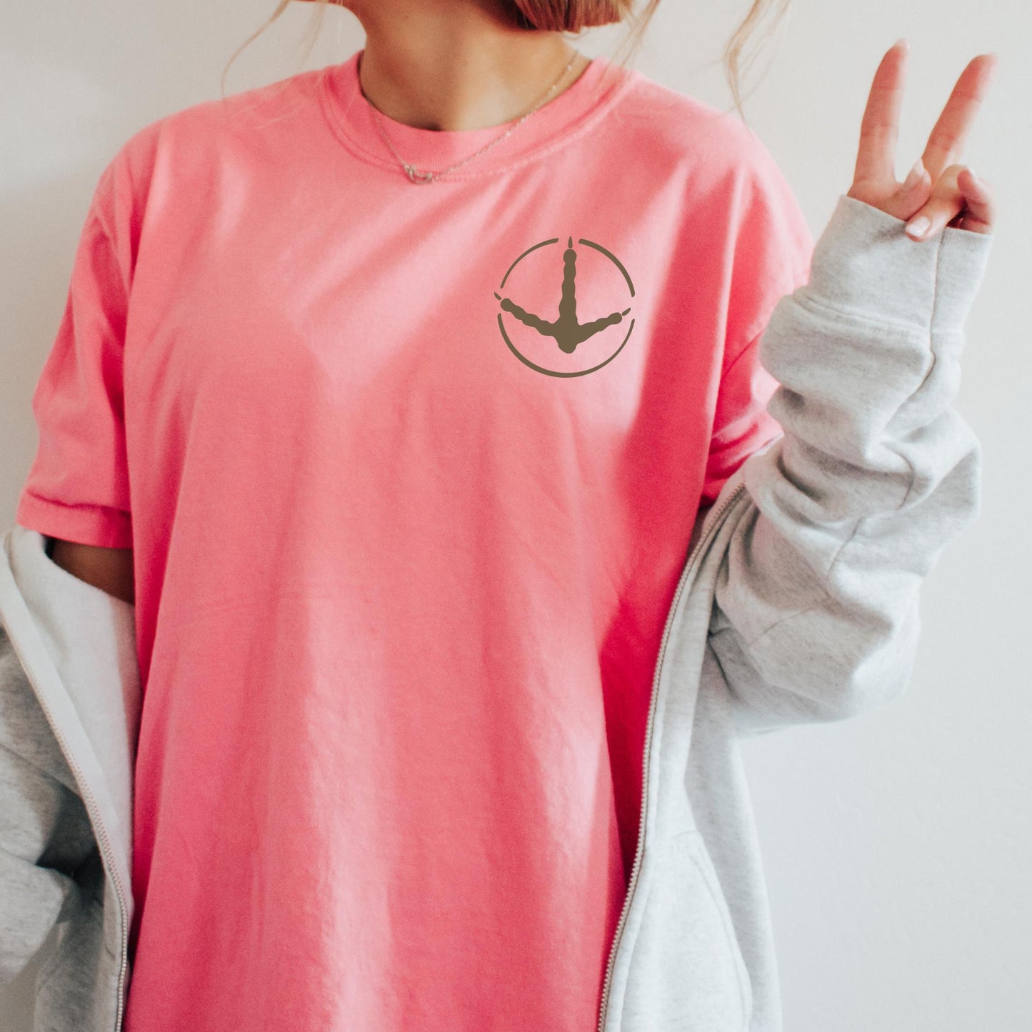 Funny Turkey Hunting Club T-Shirt: Nature Inspired Comfort Colors Tee