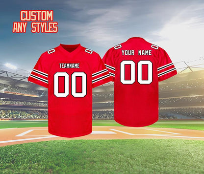 Custom Football jersey,stitched Name Number logo,custom any colors,Team sports uniform,Wedding gift for Men Women youth kid Lions fans bride