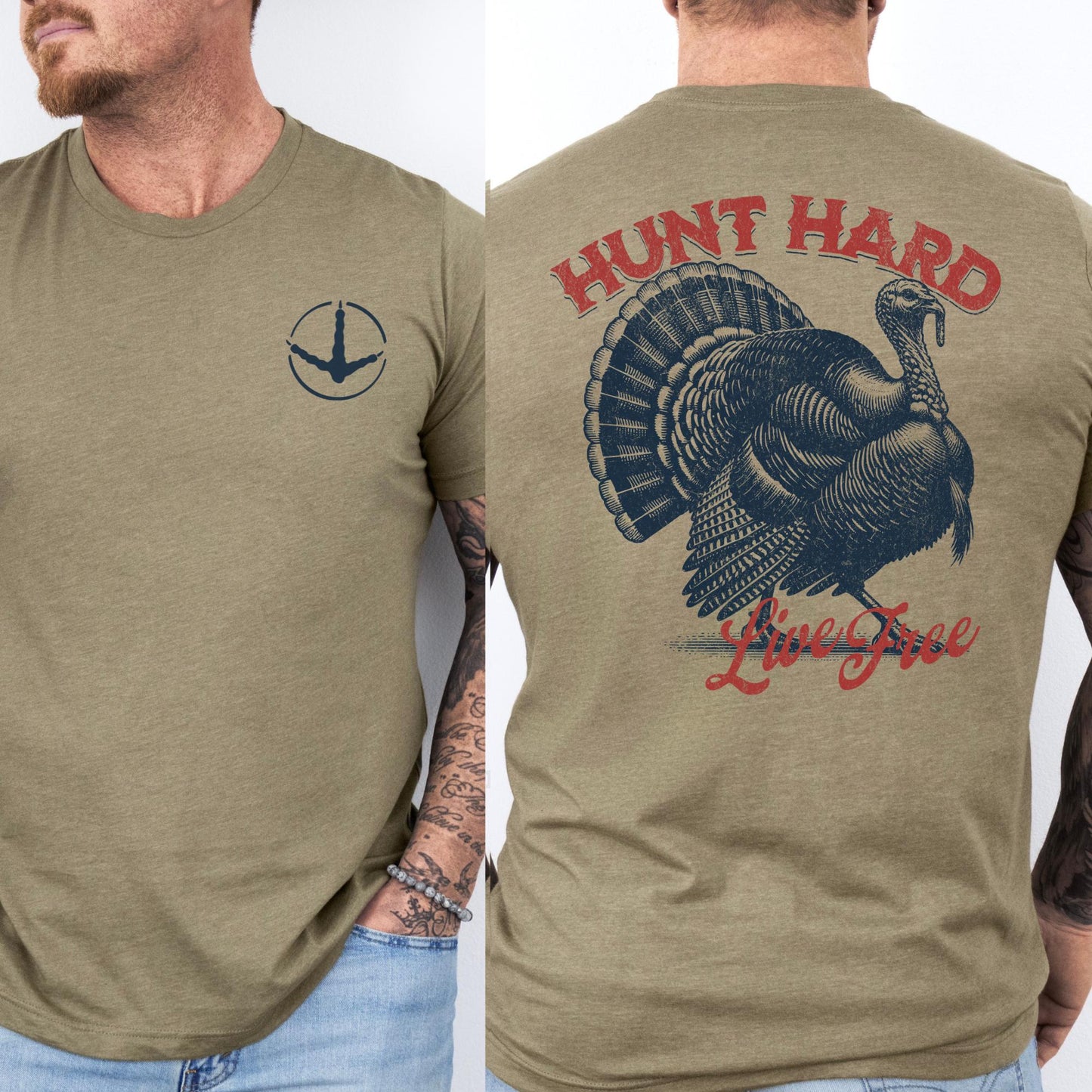 Turkey Hunting Shirt: Nature Inspired Graphic Tee