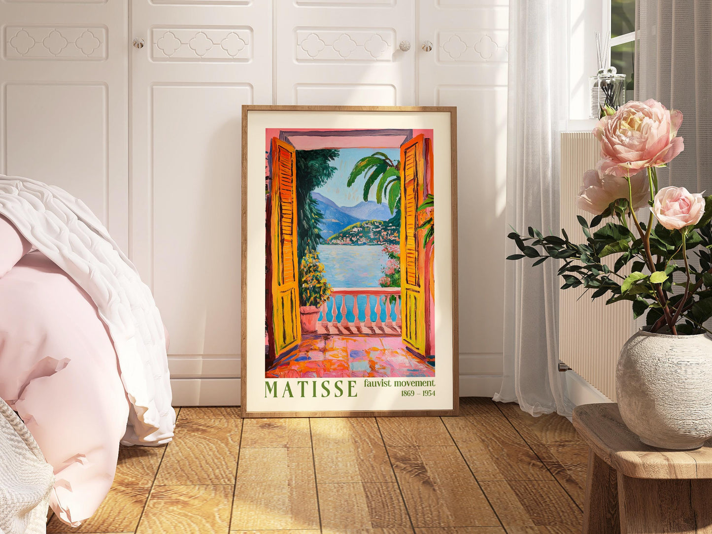 Henri Matisse Exhibition Print: Fauvism Style, Mediterranean Wall Art