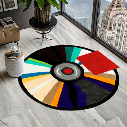 Kanye West Bear Rug, Bear Rug, Kanye West Dropout Bear Rug, Kanye West CD Rug, CD Rug, Music Album Rug, Music Decor, Tufted Look Printed Rug