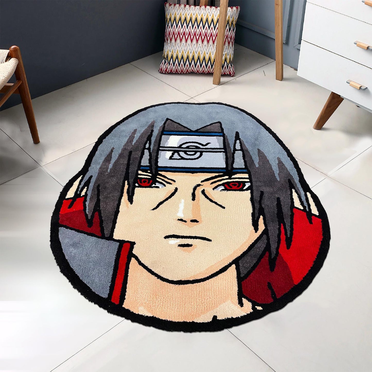 Anime Characters Rug, Anime Rug, Kawai Rug, Manga Rug, Anime Lover Gift Rug, Japan Rug, Area Rug, Custom Rug, Tufted Look Printed Rug