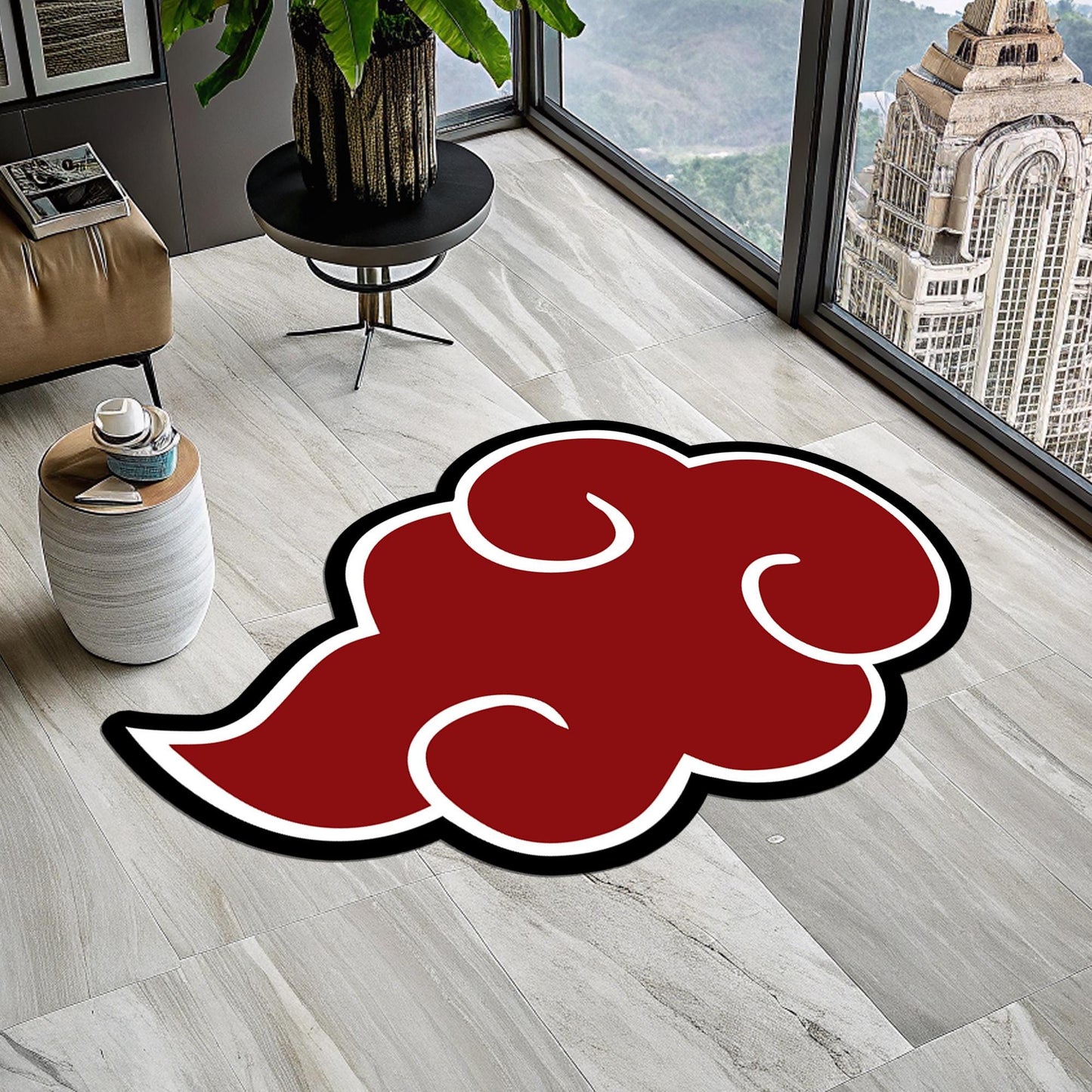 Anime Lover Gift Rug, Anime Characters Rug, Japan Rug, Area Rug, Anime Rug, Kawai Rug, Manga Rug, Custom Rug, Tufted Look Printed Rug