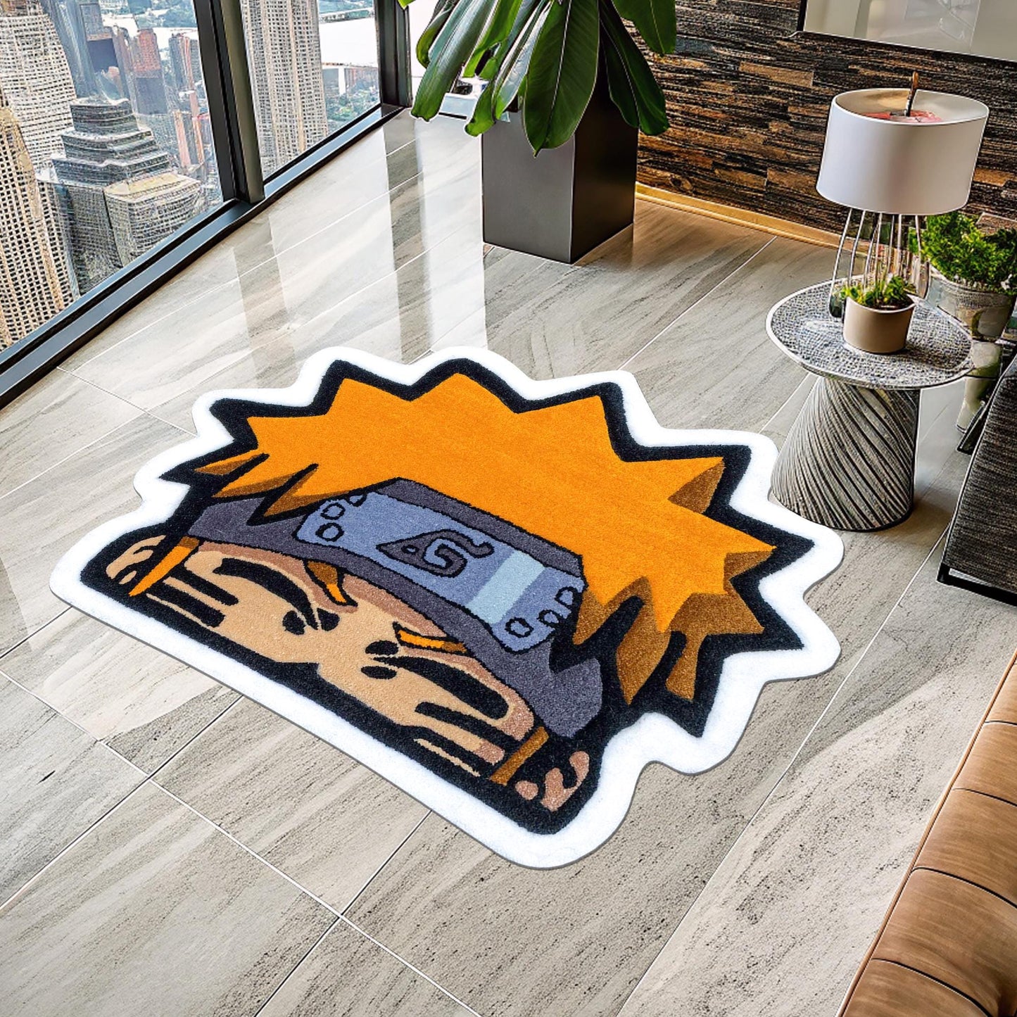 Anime Lover Gift Rug, Anime Characters Rug, Japan Rug, Area Rug, Anime Rug, Kawai Rug, Manga Rug, Custom Rug, Tufted Look Printed Rug