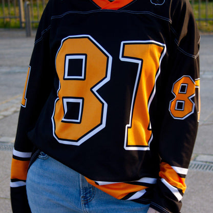 #81 McLaren Inspired Oversized Unisex Hockey Jersey, Formula Racing Fan Apparel