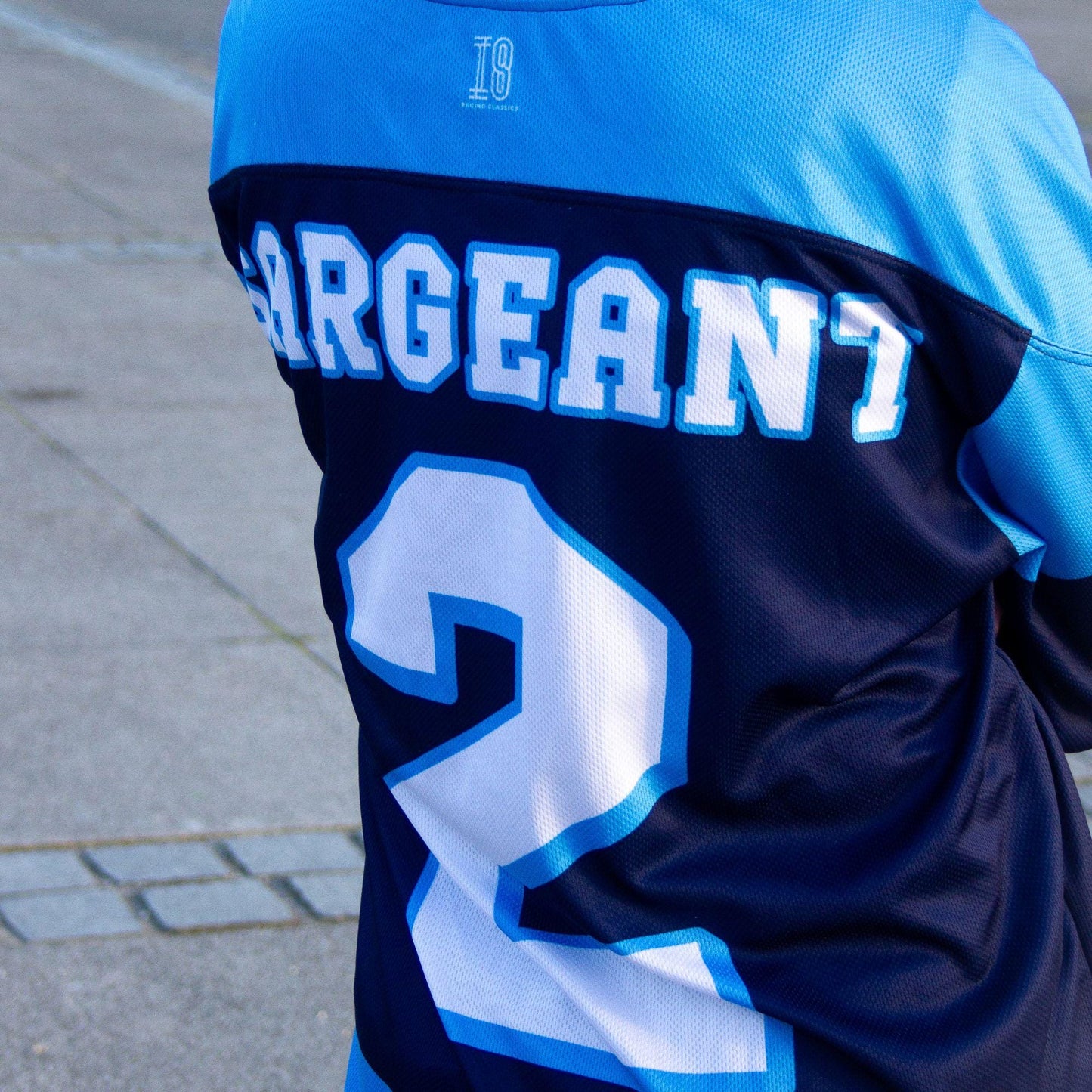 Motorsport-Inspired Oversized Unisex Hockey Jersey: Unisex Racing #2 Fan Apparel