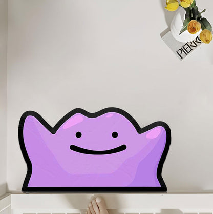 Delightful Whimsical Purple Blob Floor Rug: A Playful and Cheerful Addition to Brighten Up Your Home Decor Polyester Rug