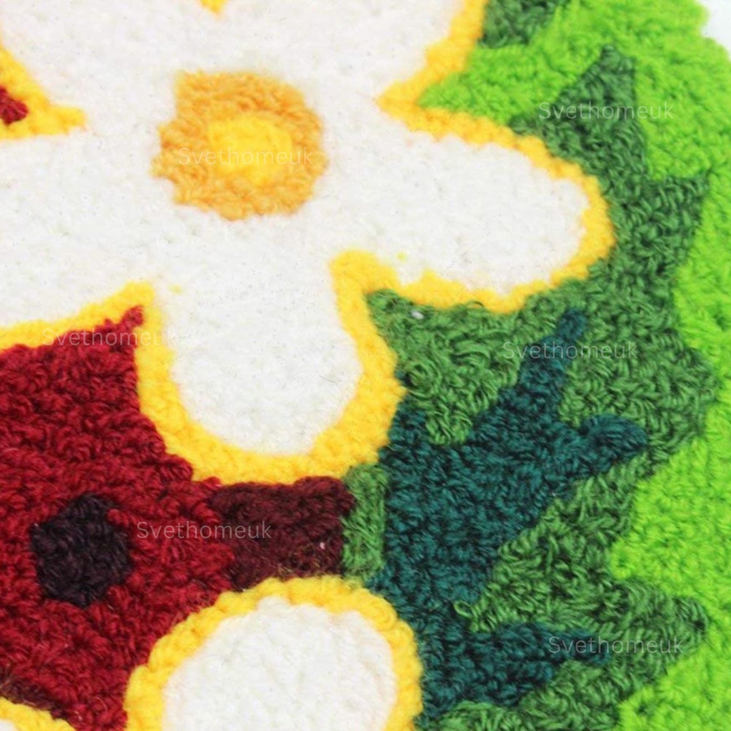 Cute Strawberry Bath Mat, Tufted Fluffy Fruit Bedroom Rugs for Girls, Dorm Rug, Funny Strawberry Shower Rugs, Non Slip Bath Mat, fruit rug