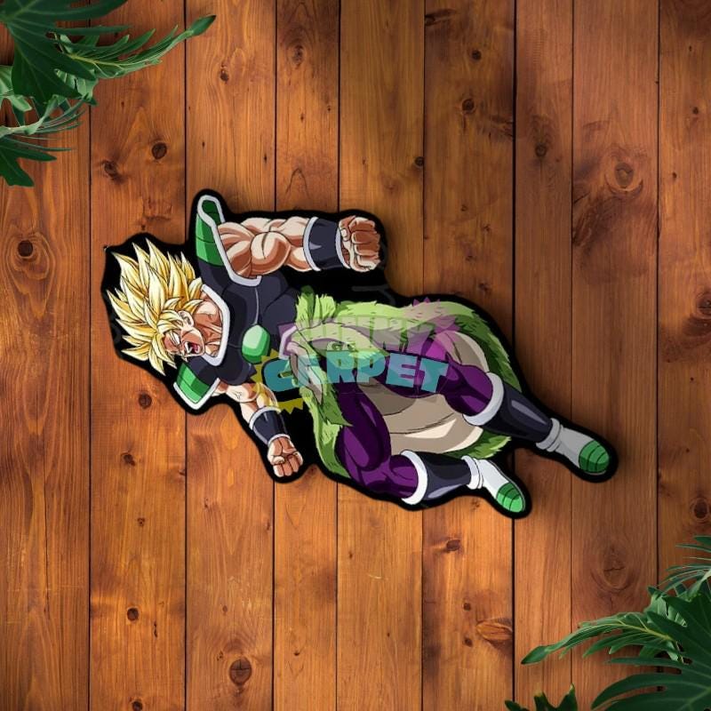 Muscle Warrior Shaped Rug – Unique Bold Character Carpet – Cool Floor Mat for Gamers , Decor Fans – 5 Sizes Available