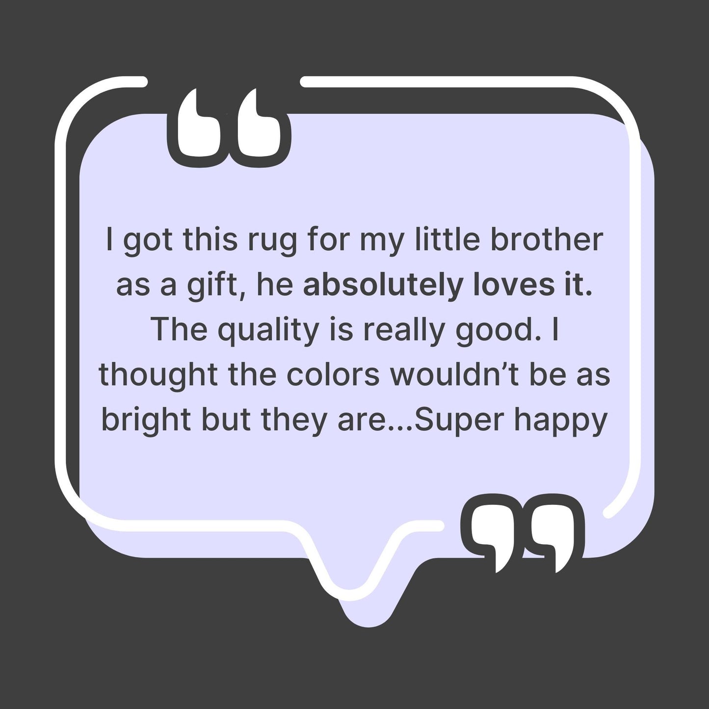 Trippy Smiling Rug, Unique Handmade Rug, Ideal Friend Gift, Bedroom Rug, Cool Bedroom Decor