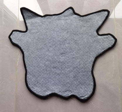 Gengar Rug,Knitting Handmade Non-slip Area Rug Home Decor