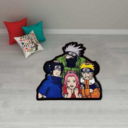 Anime breakfast rug, toasted rug, Anime Rug,egg and avo on toast,my take on tic tac toe, Anime Lover Gift Rug Japan Anime Pattern,custom rug