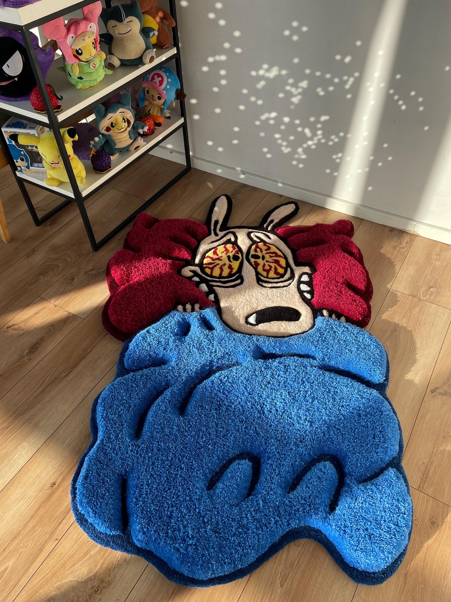 Tufted custom rug fluffy 3d carpet cartoon tufting home decor