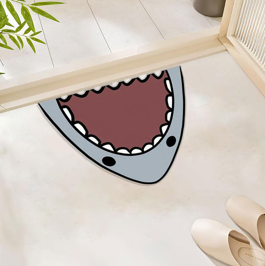 The Adorable Plush Rug Shark for Cozy Spaces Polyester Rug