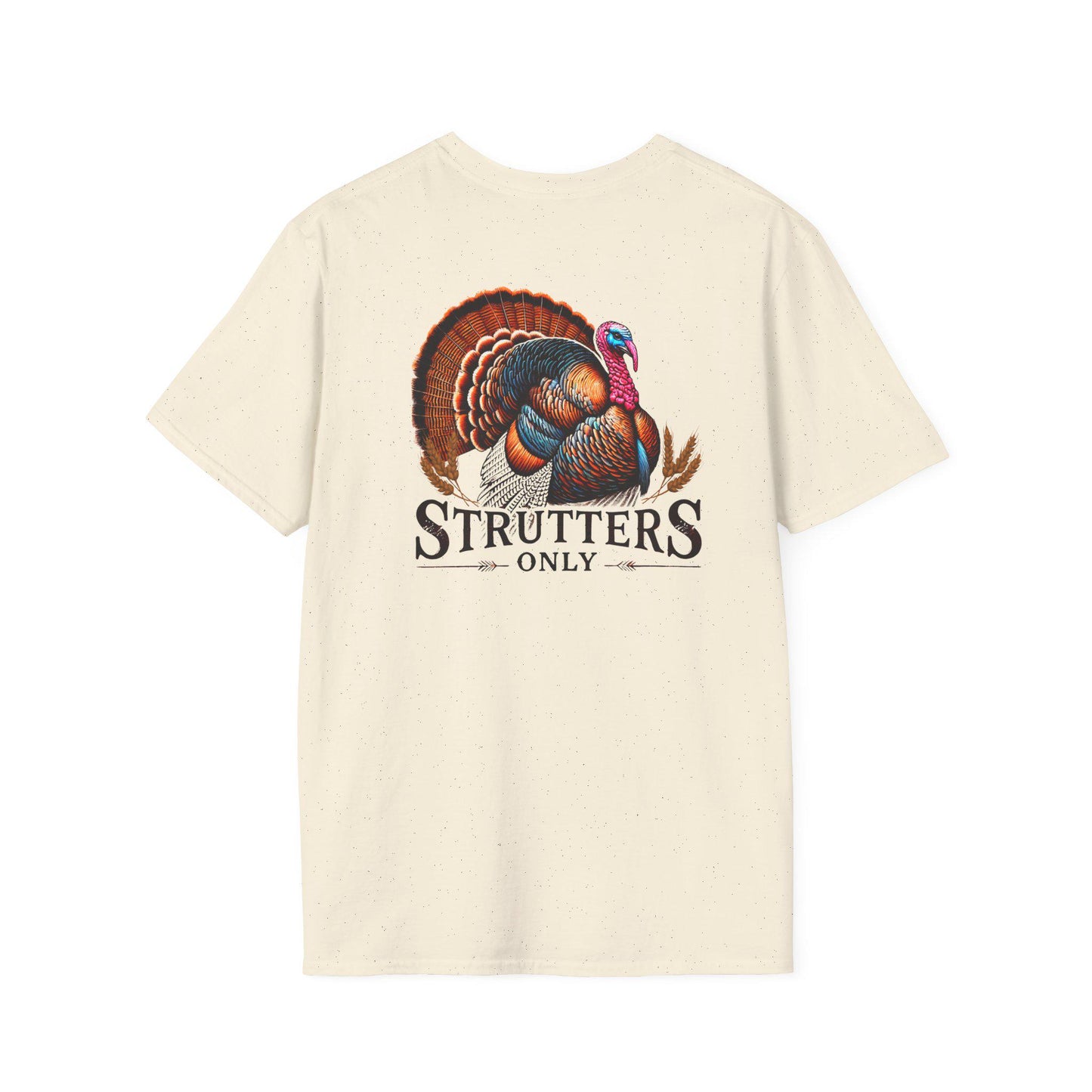 Wild Turkey Hunting T-Shirt: Hunter's Gift, Softstyle Cotton