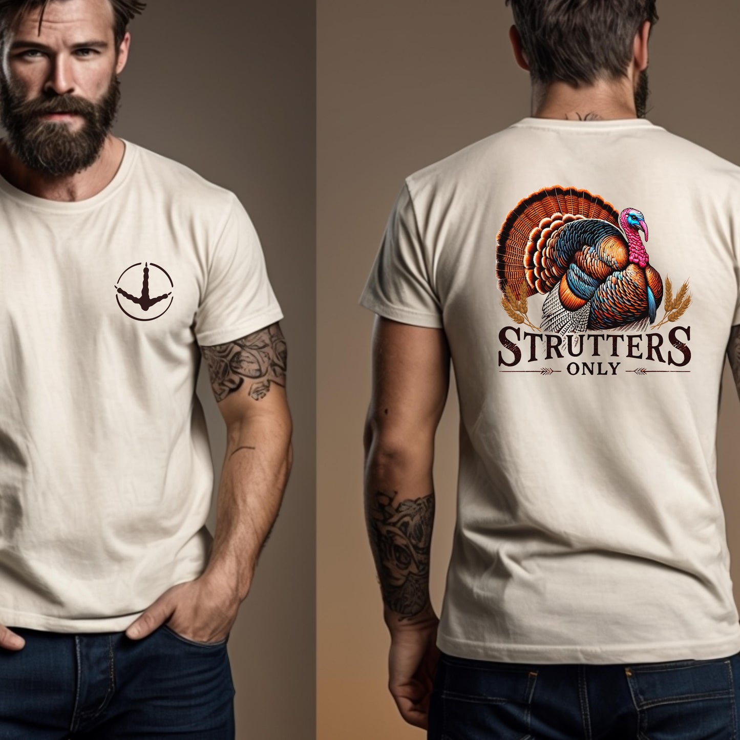 Wild Turkey Hunting T-Shirt: Hunter's Gift, Softstyle Cotton