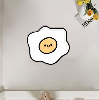 EGG RUG- The Artisanal Rug-Shaped Omelette: A Culinary Masterpiece Polyester Rug
