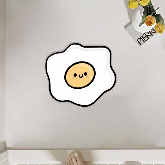 EGG RUG- The Artisanal Rug-Shaped Omelette: A Culinary Masterpiece Polyester Rug