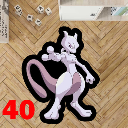 Mew rug, Mewtwo rug, Vmax, Custom rug,