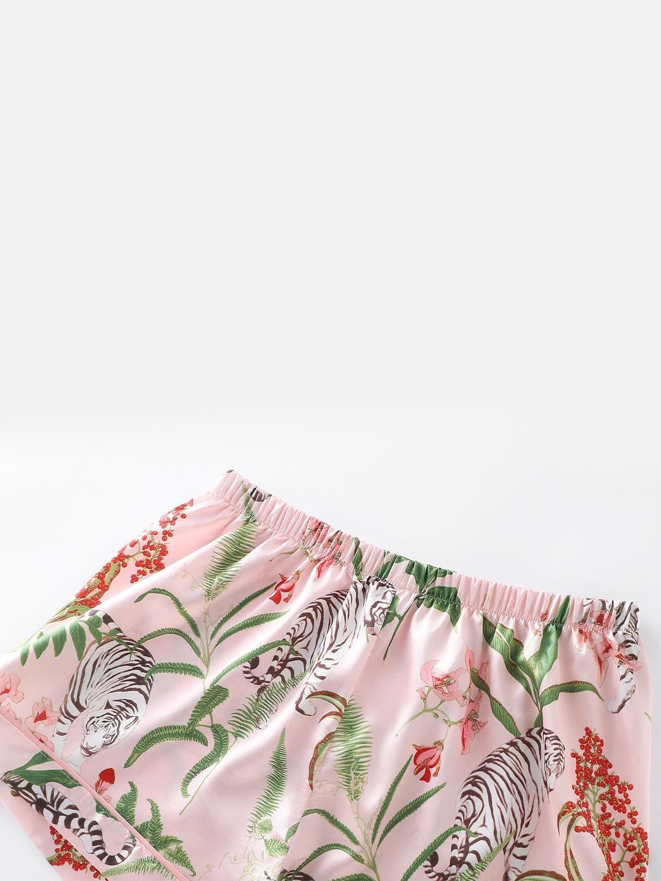 Silk Whisper Satin Pajama Set