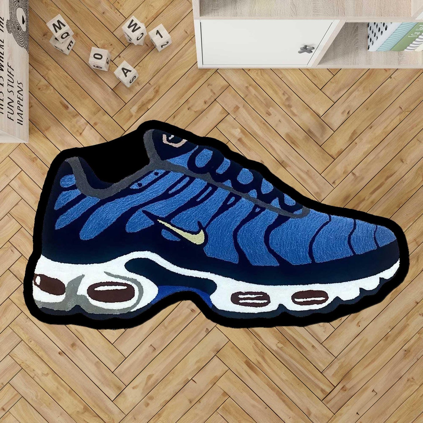 Sneaker Rug, Shoes Rug,Urban Style Rug,Air Shoes Rug,Sneaker Room Decor, Sneaker Mat,Gift For Him,Teenage Room Rug,Street Fashion,Hypebeast