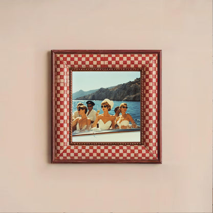 Amalfi Coast Boating Print: Vintage High Society Photography