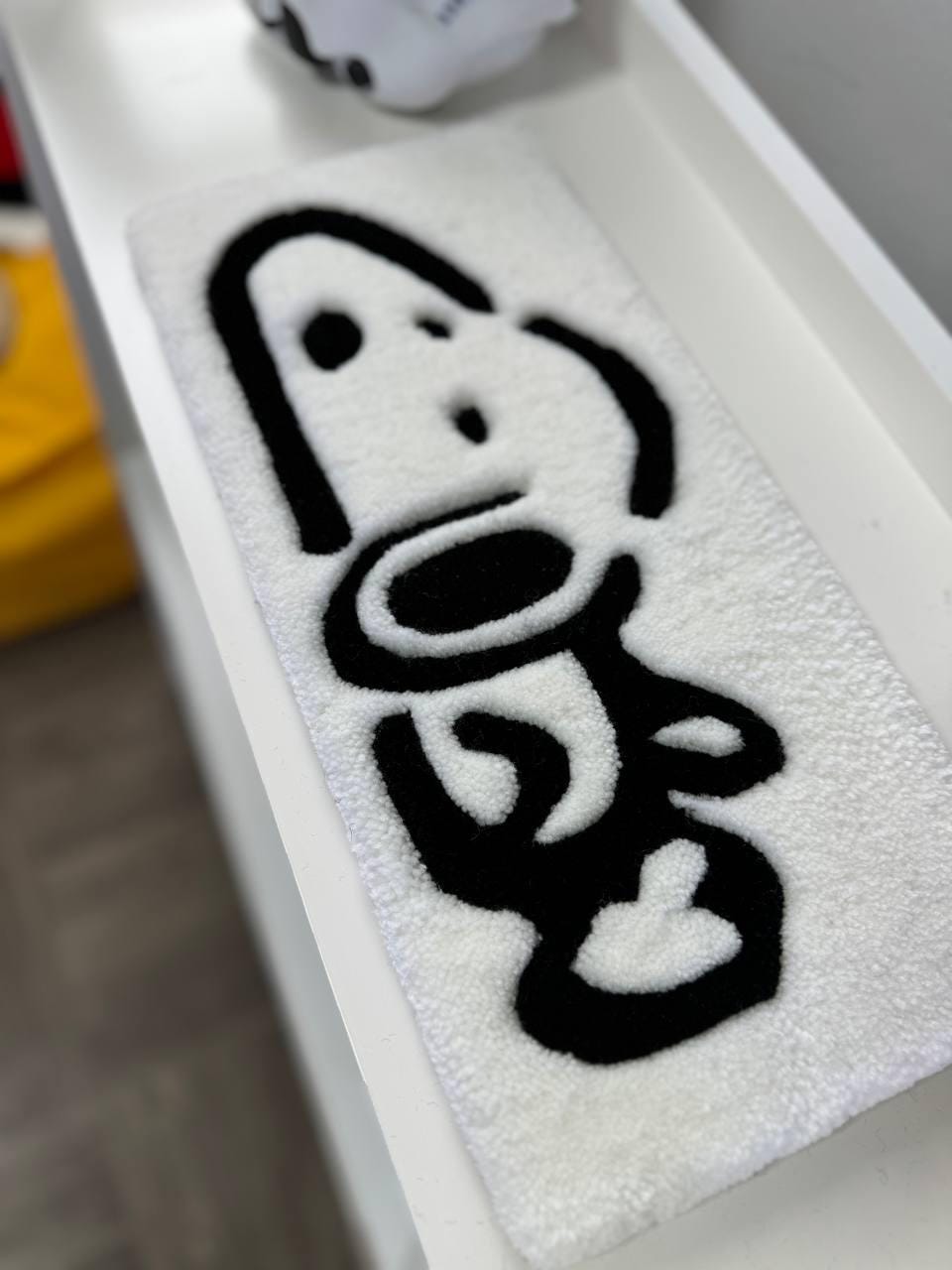 Keyboard tufted keyboard rug keyboard rest Custom rug keyboard  fuzzy desk carpet turbo cute rug cool rugs handmade rug snoopy kirby rug