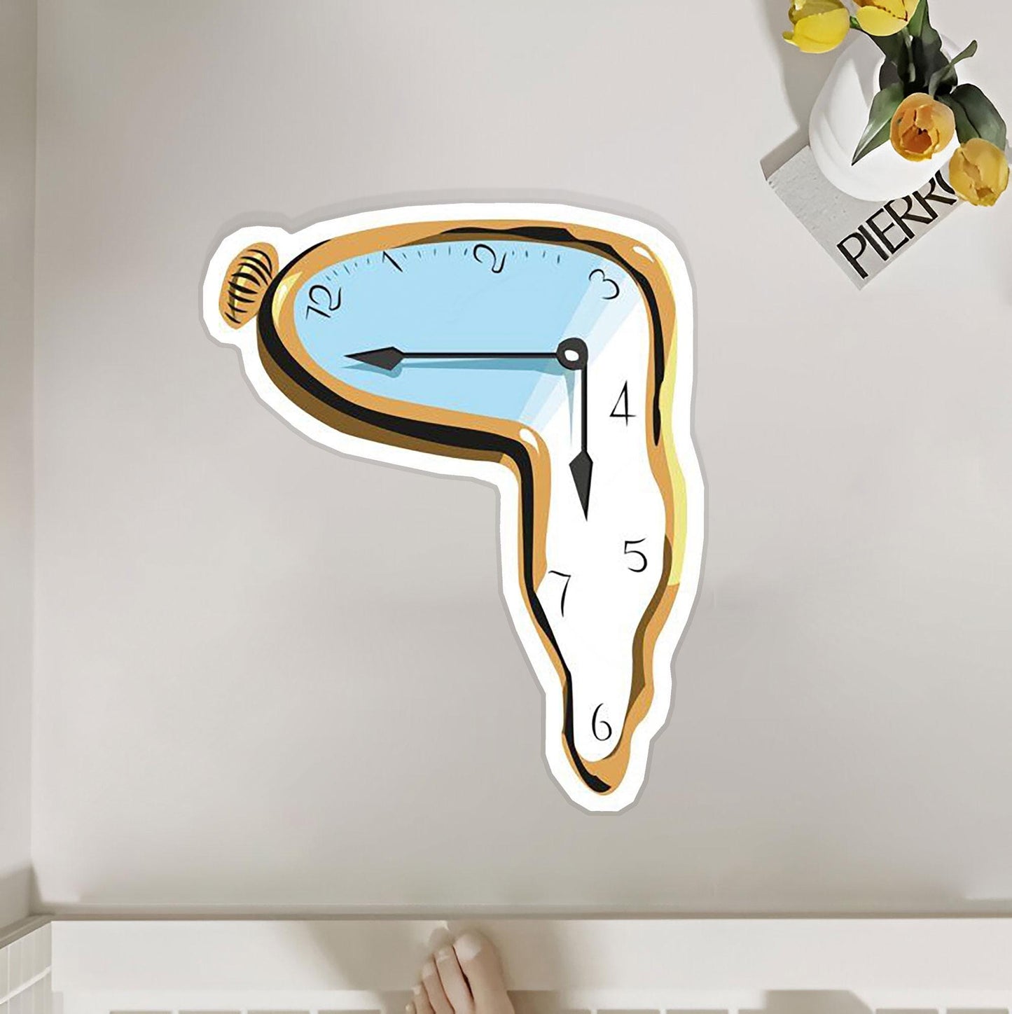 Art Meeting Floor Rug: Inspired From Famous Painting Polyester Rug