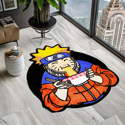 Anime Characters Rug, Anime Rug, Kawai Rug, Manga Rug, Anime Lover Gift Rug, Japan Rug, Area Rug, Custom Rug, Tufted Look Printed Rug