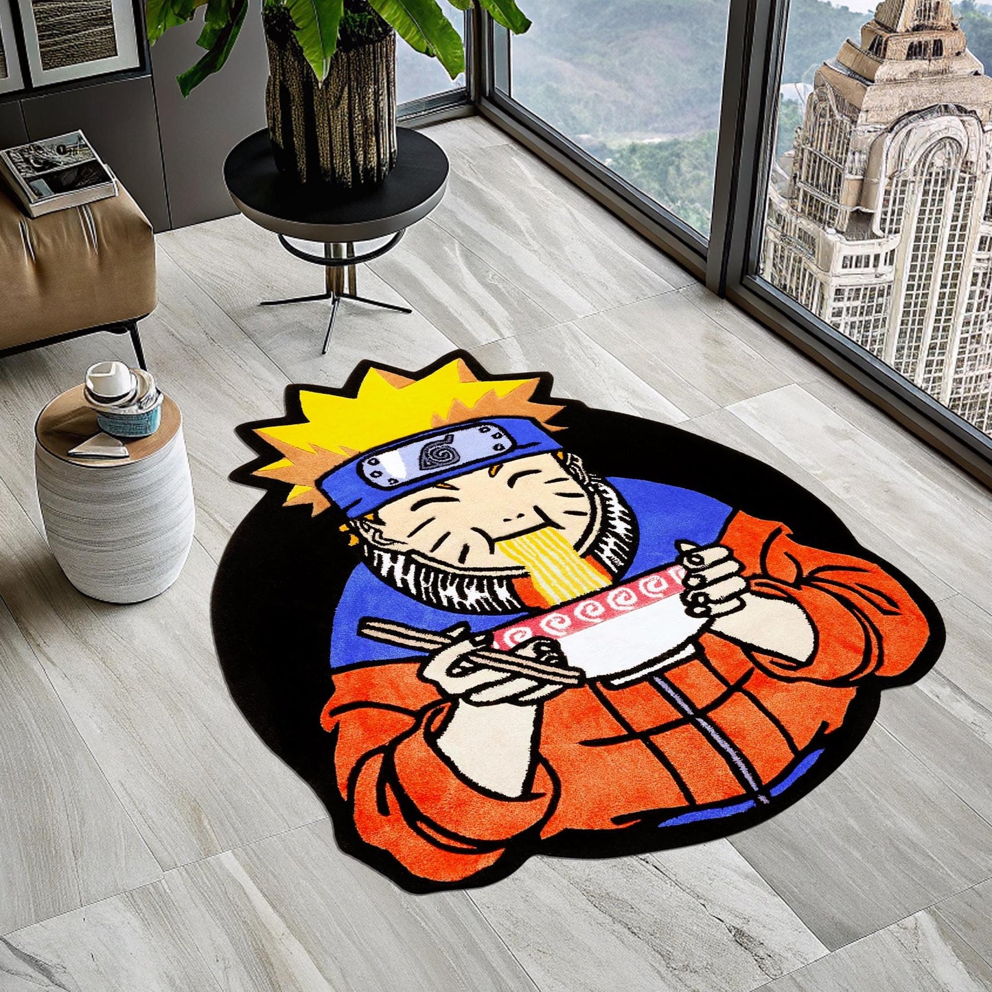 Anime Lover Gift Rug, Anime Characters Rug, Japan Rug, Area Rug, Anime Rug, Kawai Rug, Manga Rug, Custom Rug, Tufted Look Printed Rug