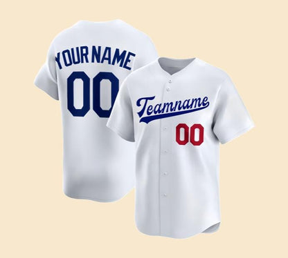 Personalized Baseball Jersey: Stitched Custom Team Uniform